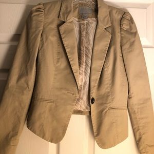 Khaki blazer